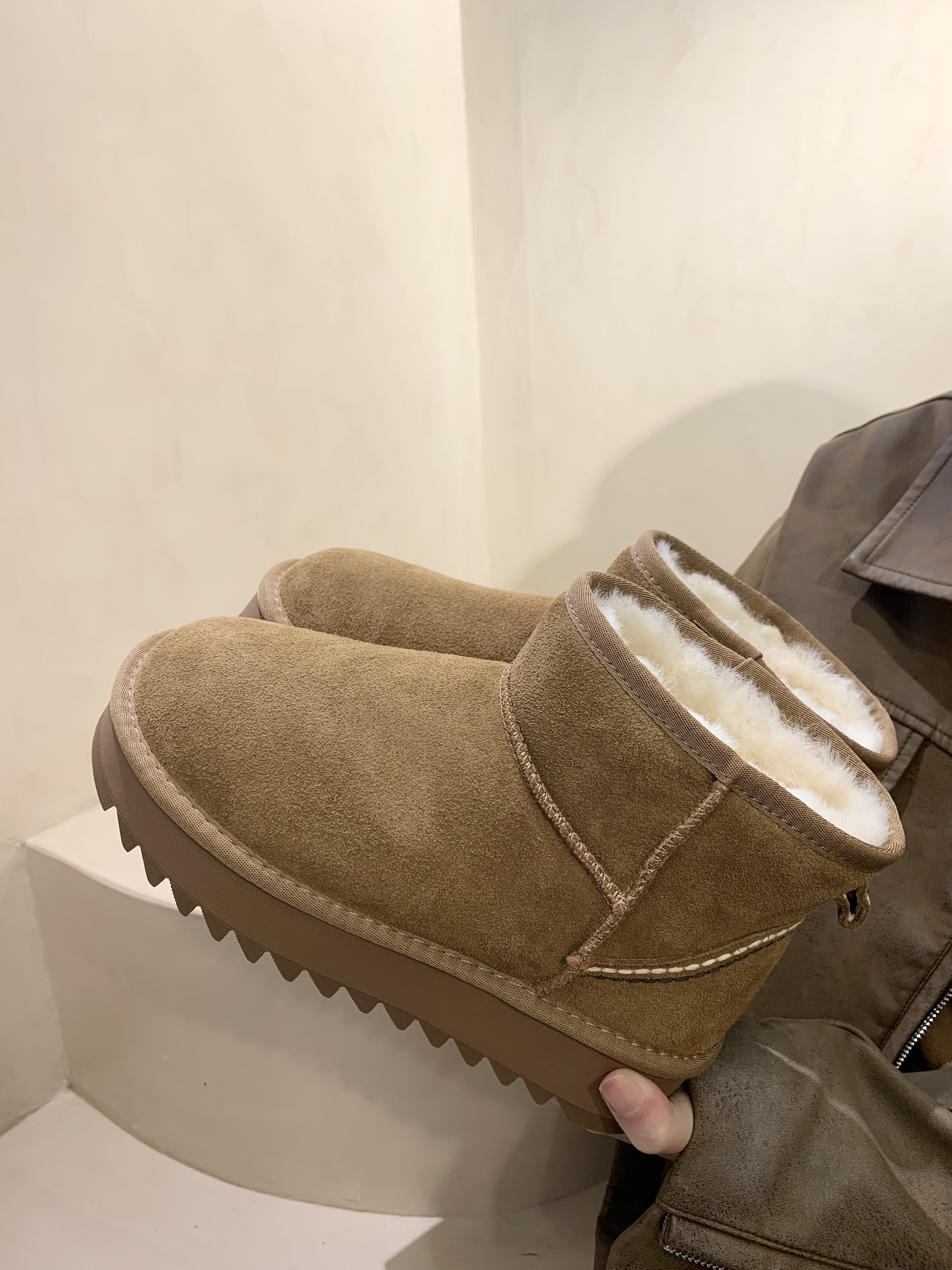 【丽鑫】908加绒加厚防滑保暖雪地靴（卡码拍小）