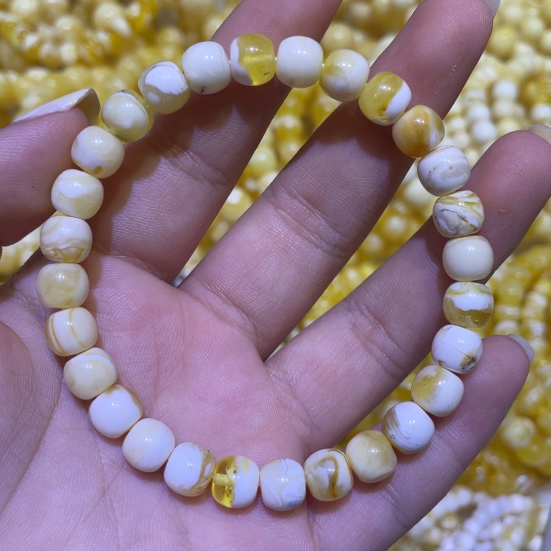 蜜蜡未镶嵌珠宝奇石7.7m