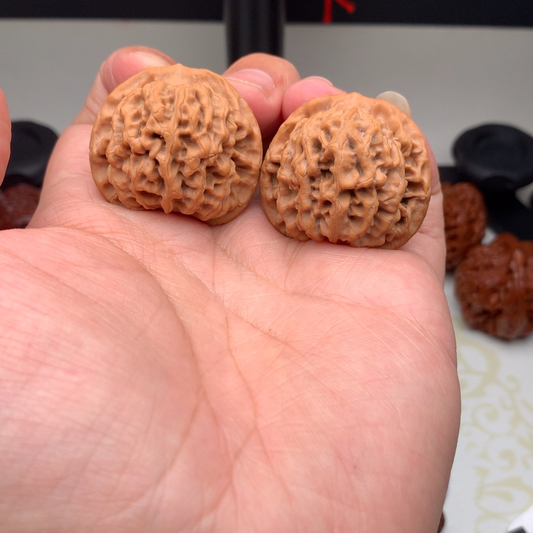 文玩核桃把件秦闷36.5