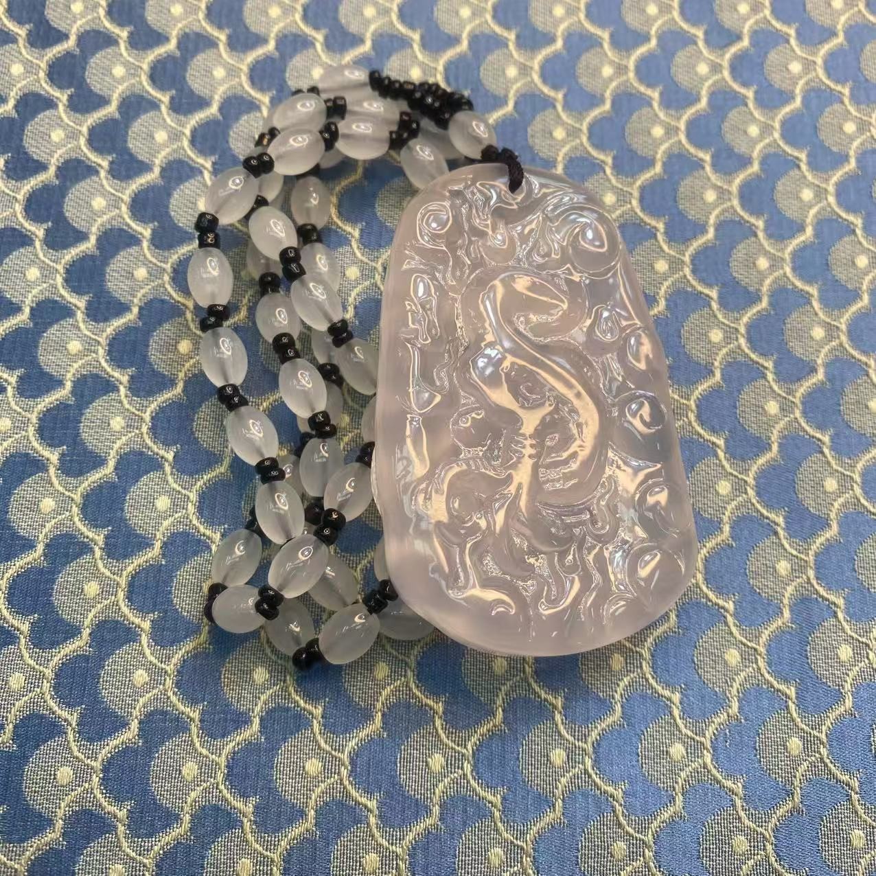 白色龙牌吊坠瑶轩堂精选高端SC057