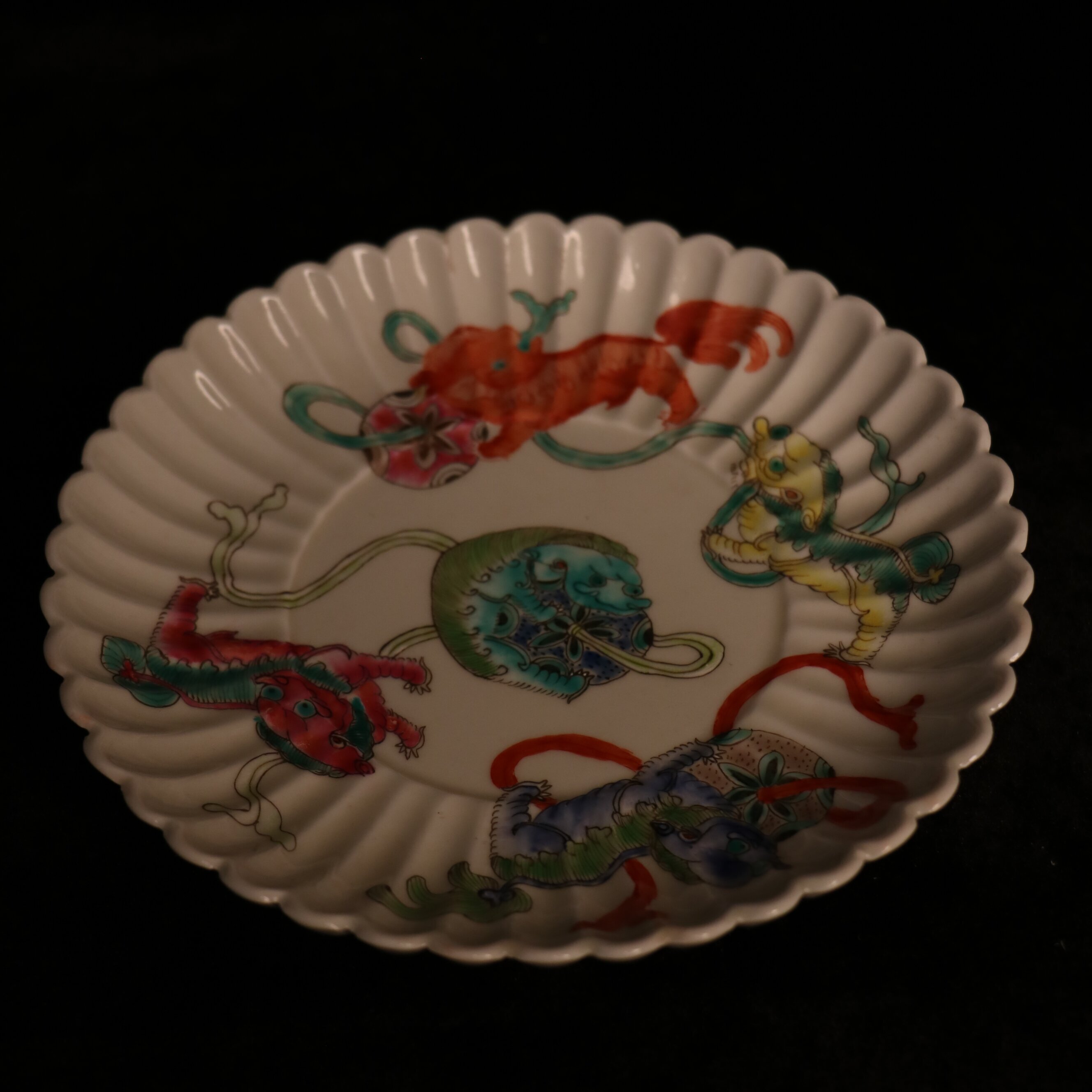 仿古瓷 仿古瓷F1-0016粉彩