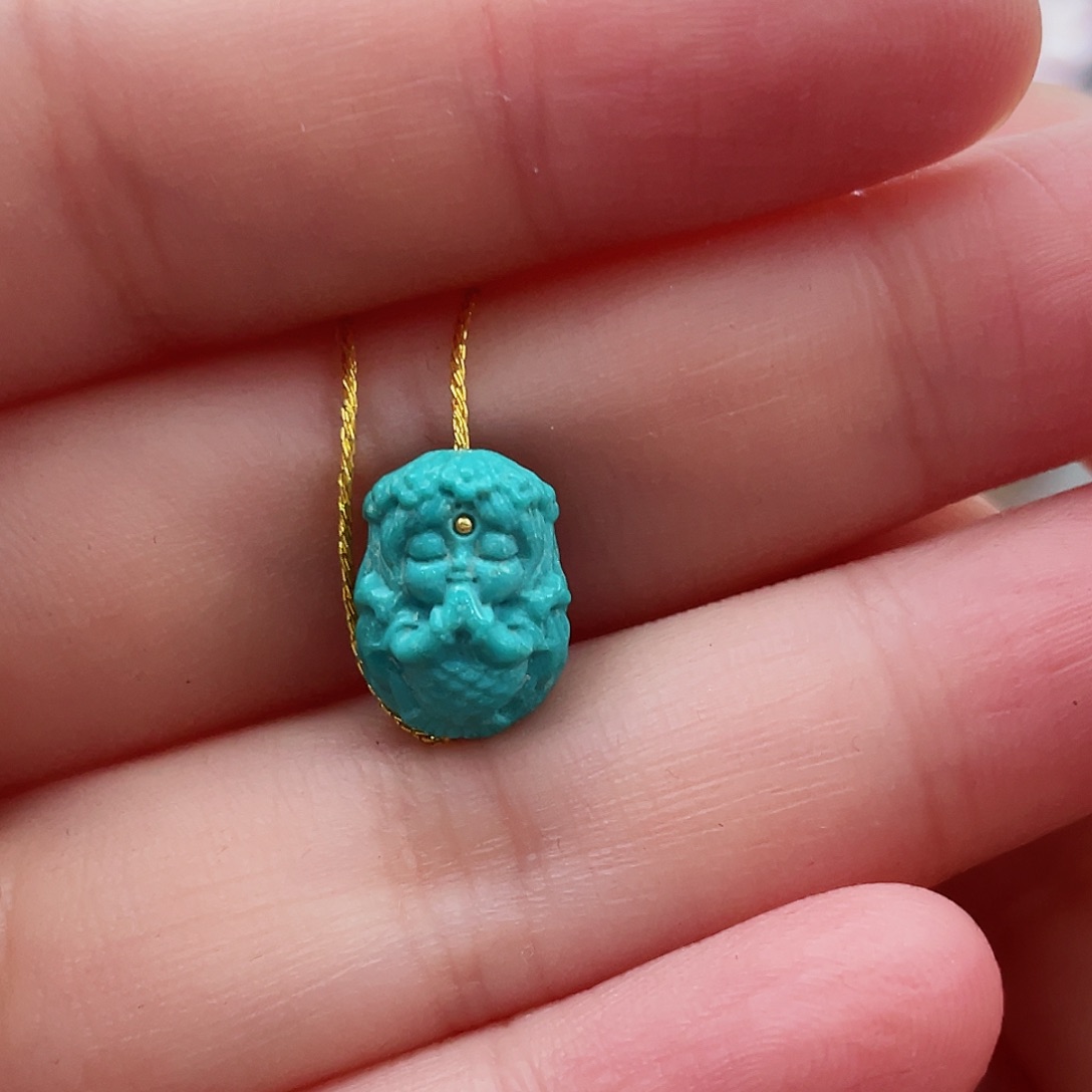 绿松石颈饰未镶嵌