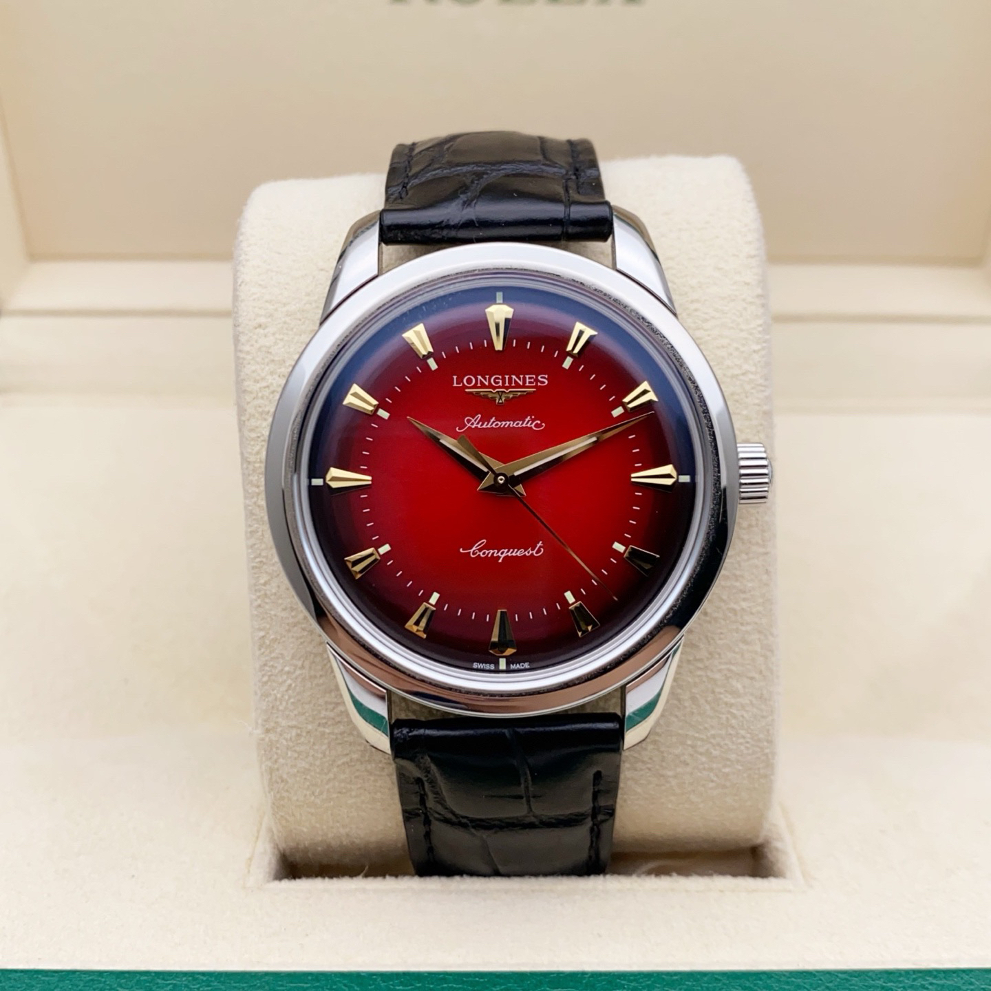99新 Longines/浪琴 25年全套经典复刻L1.651男自动机械40表径