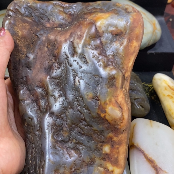 寒***隐和田玉（糖玉）未镶嵌挂件