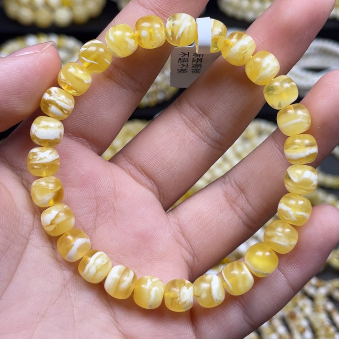 蜜蜡未镶嵌珠宝奇石7.5m