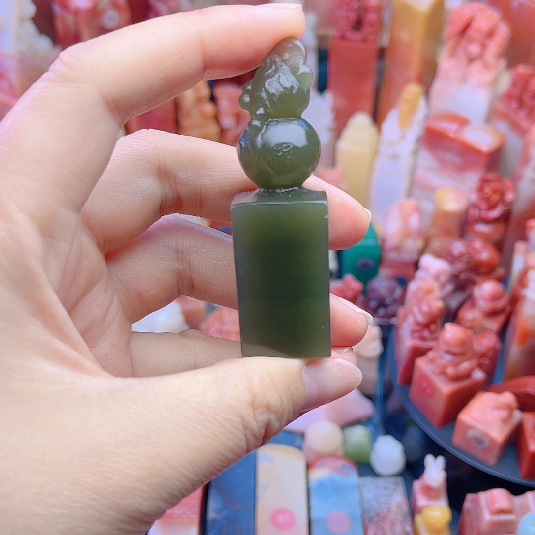 【闪购商品】一方2厘米葫芦名章包刻