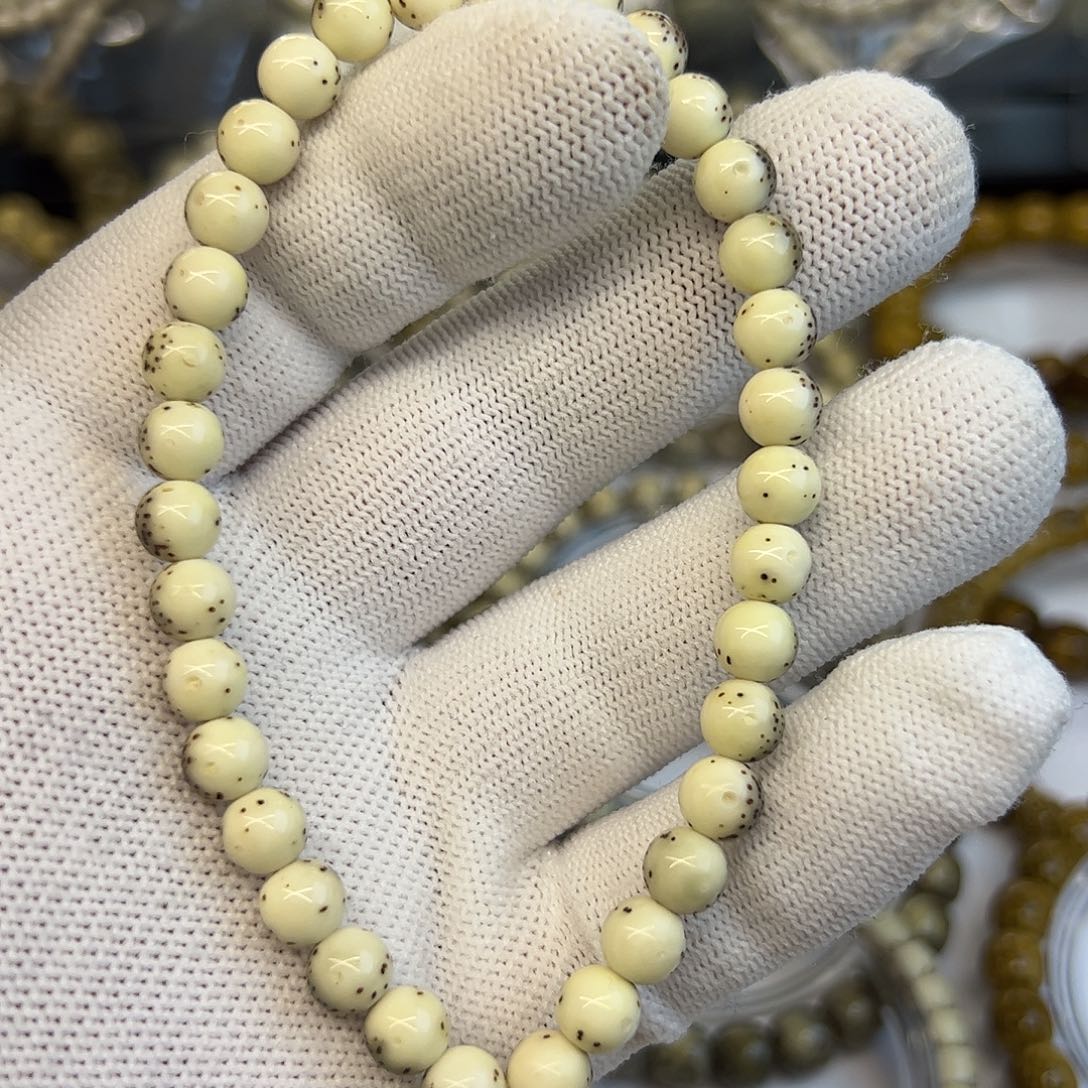 星月菩提手串半壁留白手持7