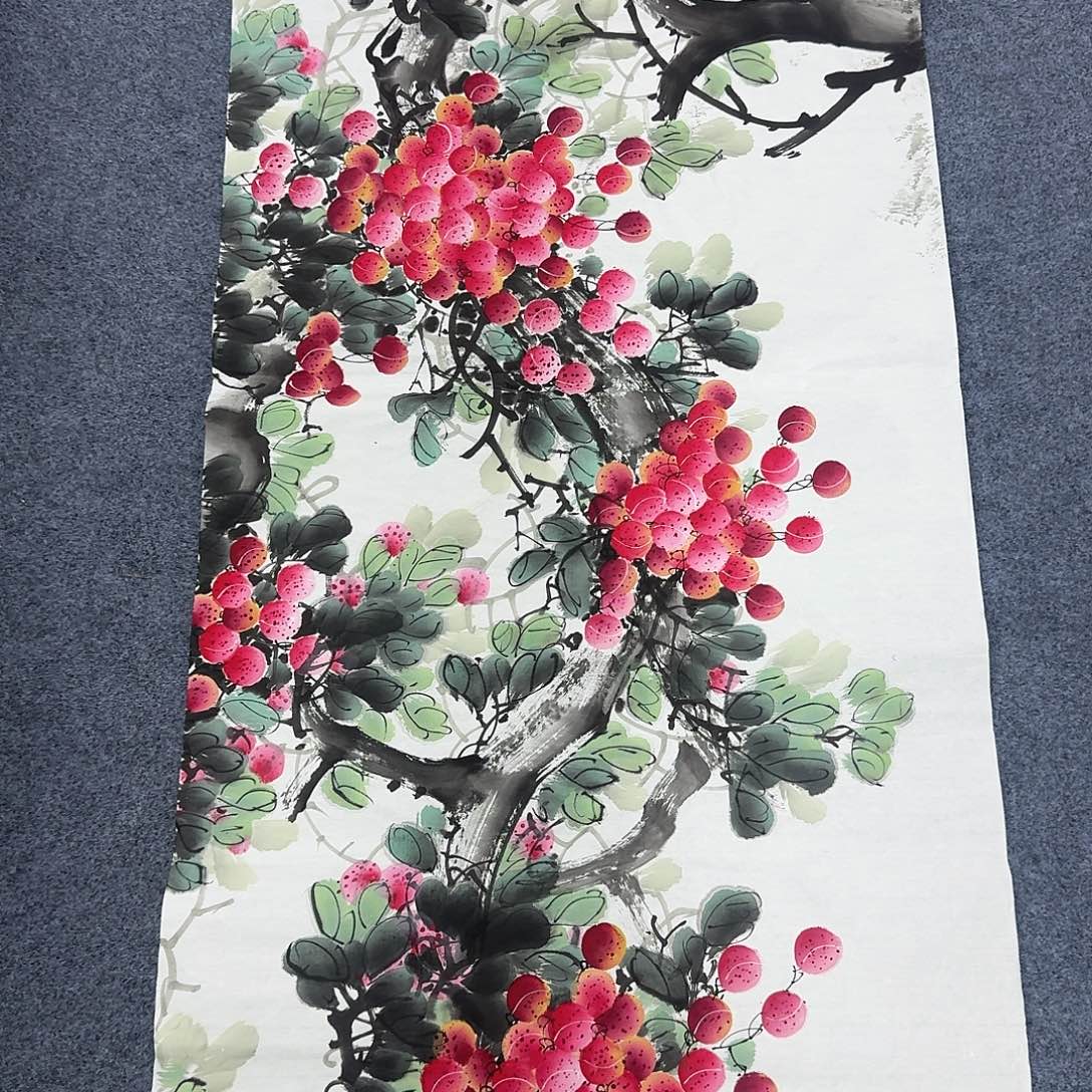 国画国画作品宣纸纯手绘