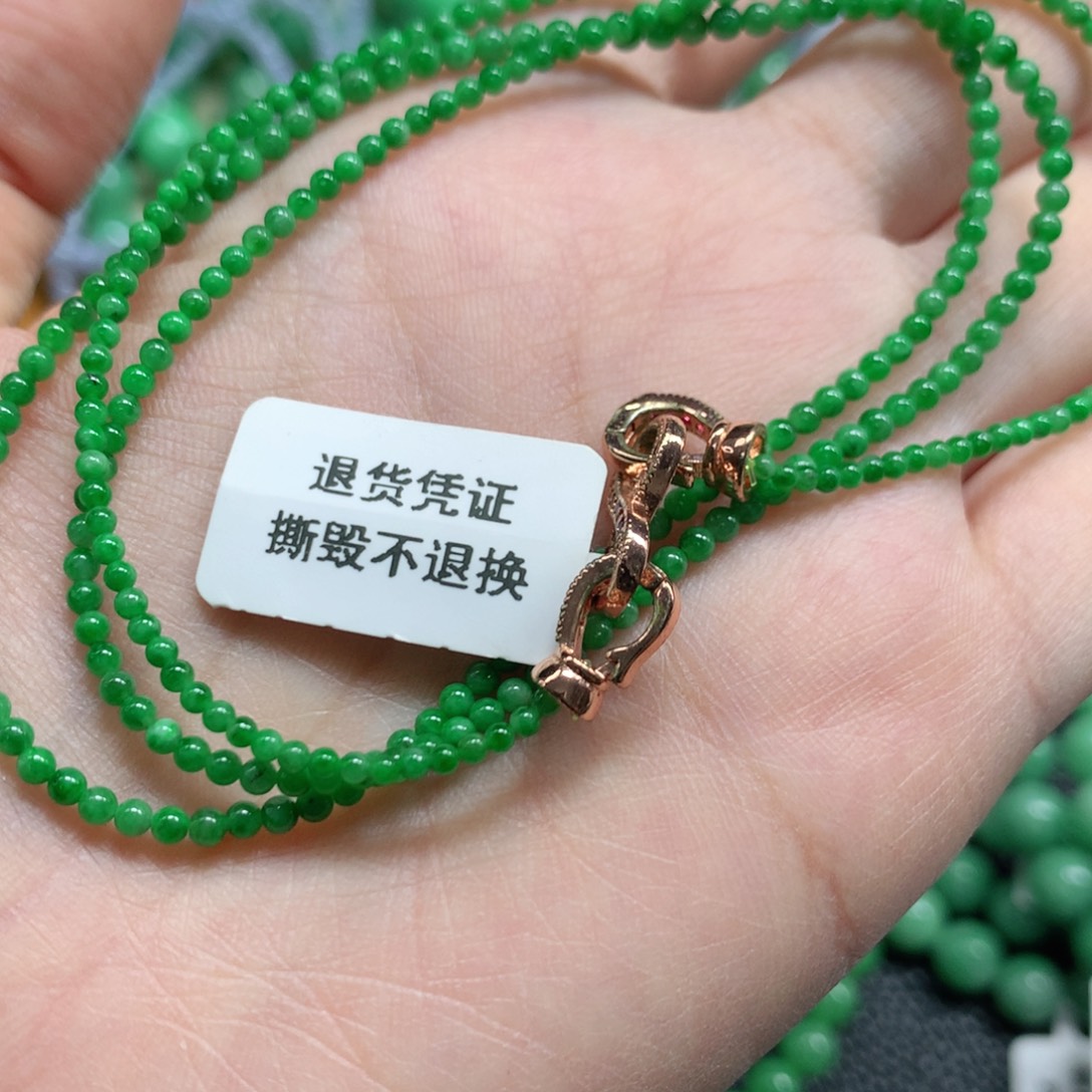 未镶嵌手链翡翠翡翠