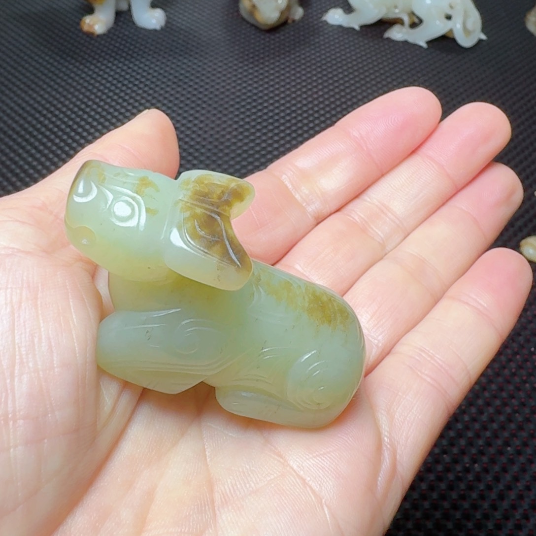 和田玉把件未镶嵌