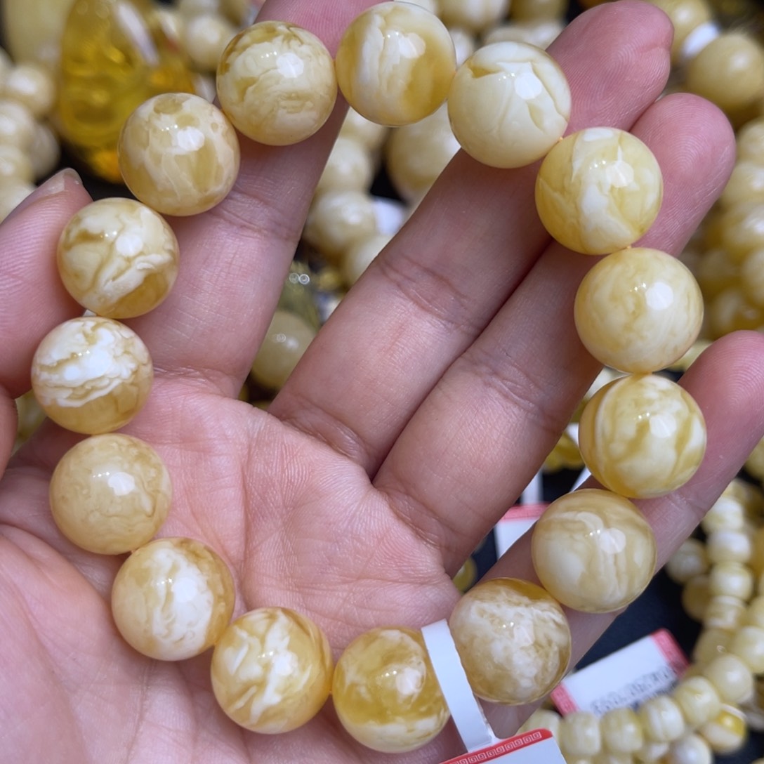 裸石琥珀未镶嵌尺寸体积4