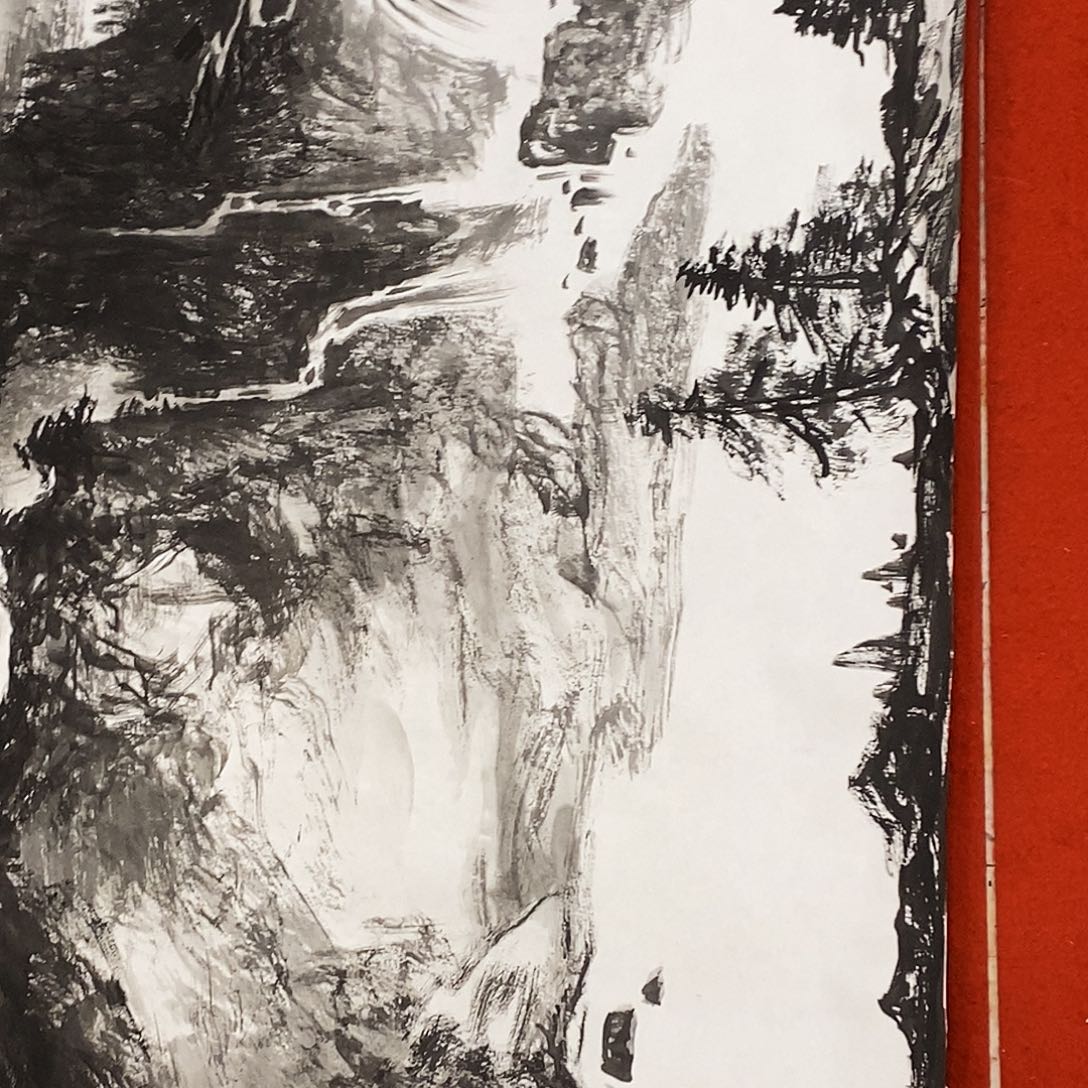 国画黄**著肉干一大盆水洗掉放