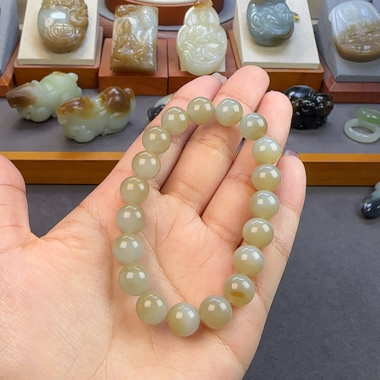 【闪购商品】和田玉手串未镶嵌