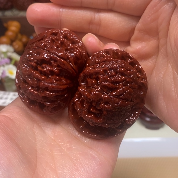 文玩核桃吊坠官帽