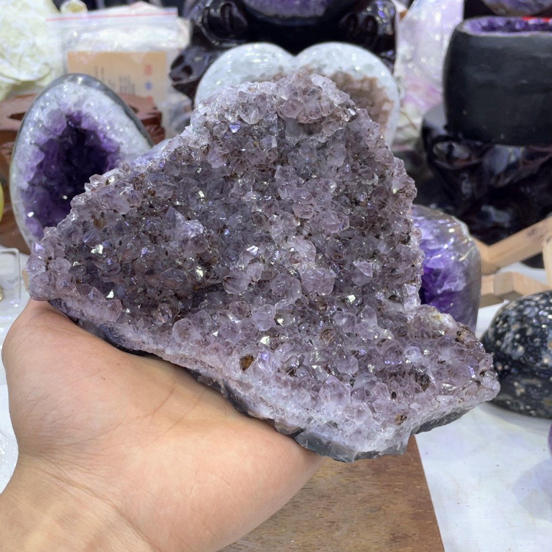 未镶嵌紫晶大型摆件（非配饰）