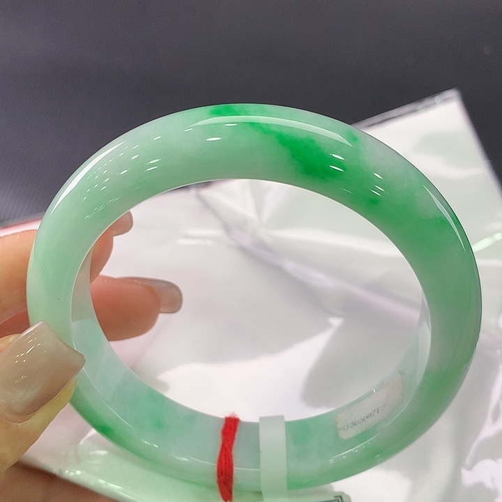 未镶嵌手镯翡翠正圈61