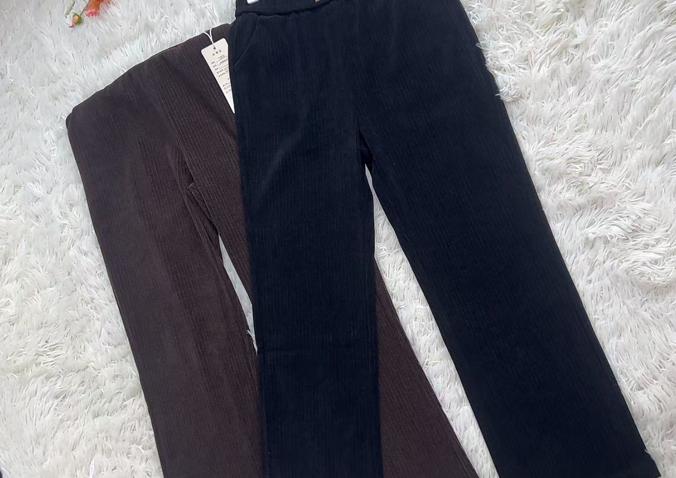 女士时尚百搭直筒裤 075-A539****