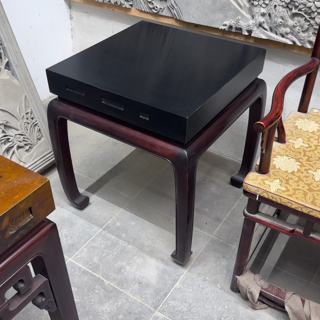 砖雕57x57 黑色 一套 高66cm