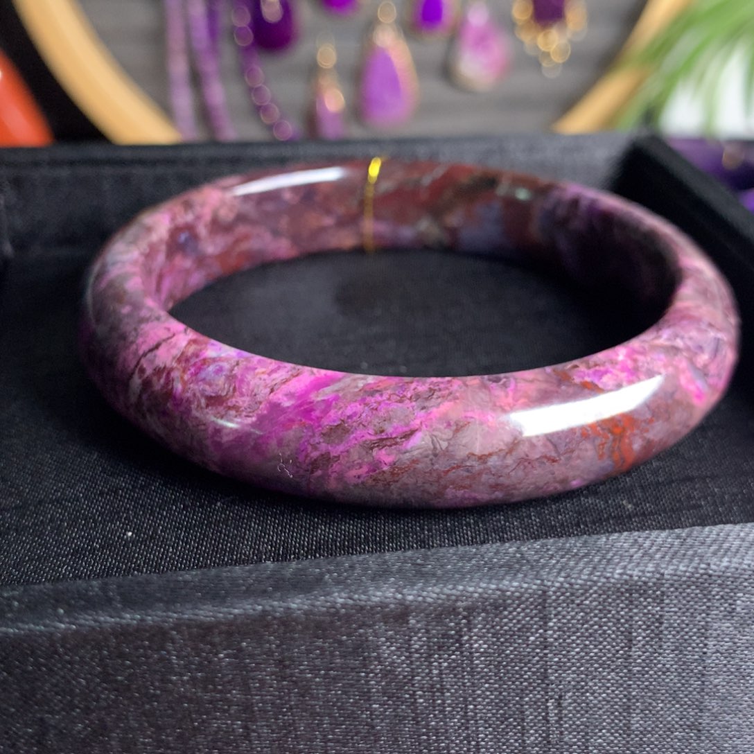 苏纪石（舒俱来）未镶嵌手镯