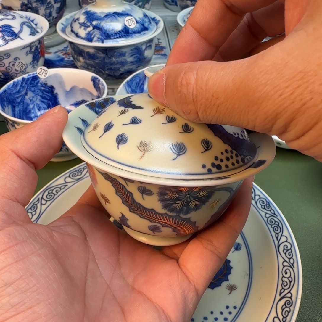 陶纯手工纯手绘茶具289
