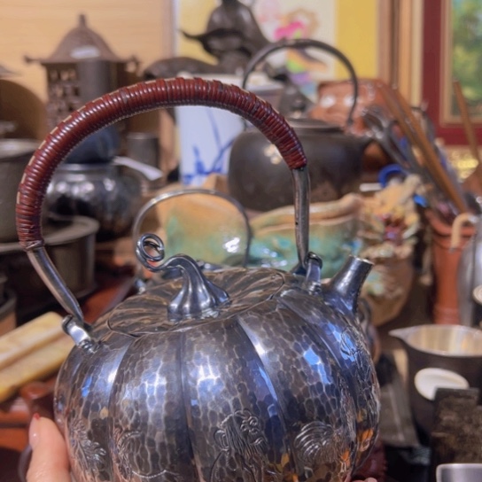 铜中古工艺品摆件