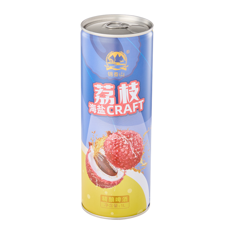 锦泰山荔枝海盐精酿啤酒1L/罐