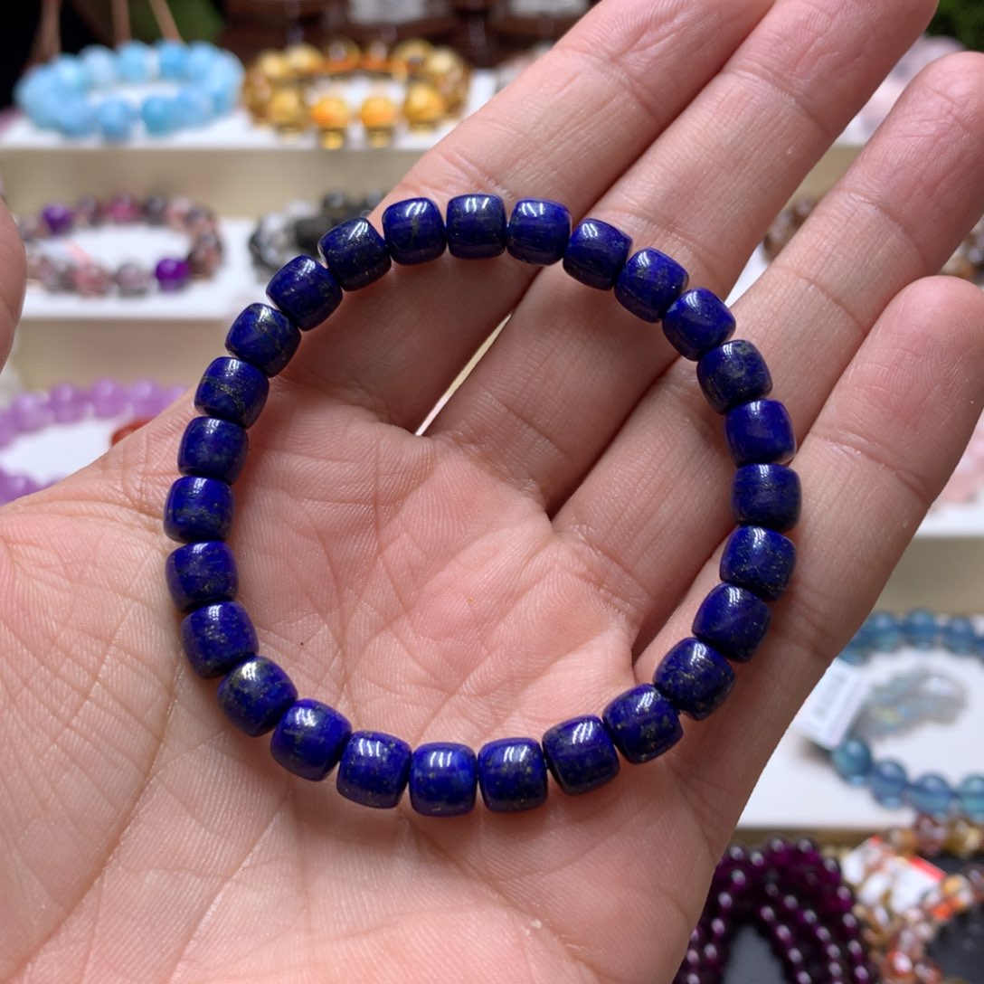 水晶手链未镶嵌青金石