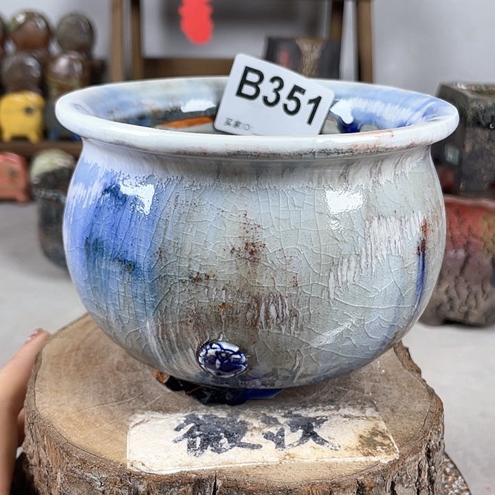 紫砂花盆开播福利 陶瓷花盆