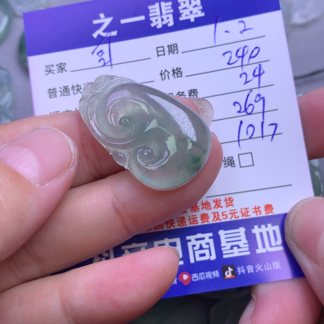 颈饰未镶嵌翡翠鮑****饰