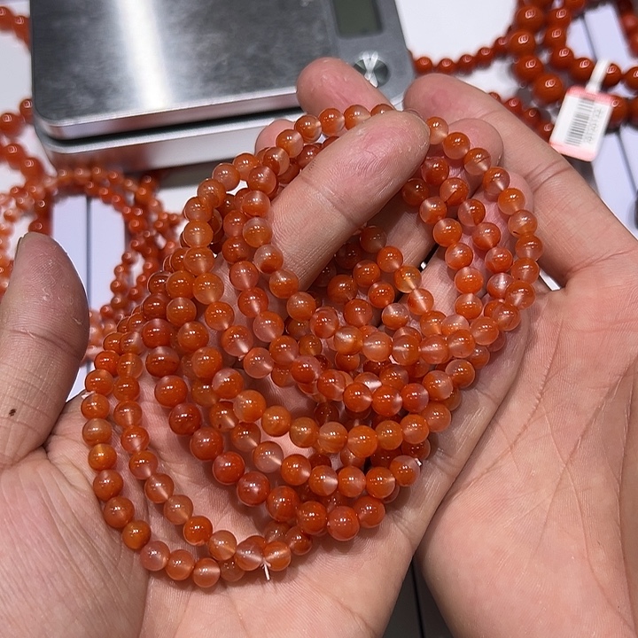 南红玛瑙未镶嵌手串多样性发货拍一发一