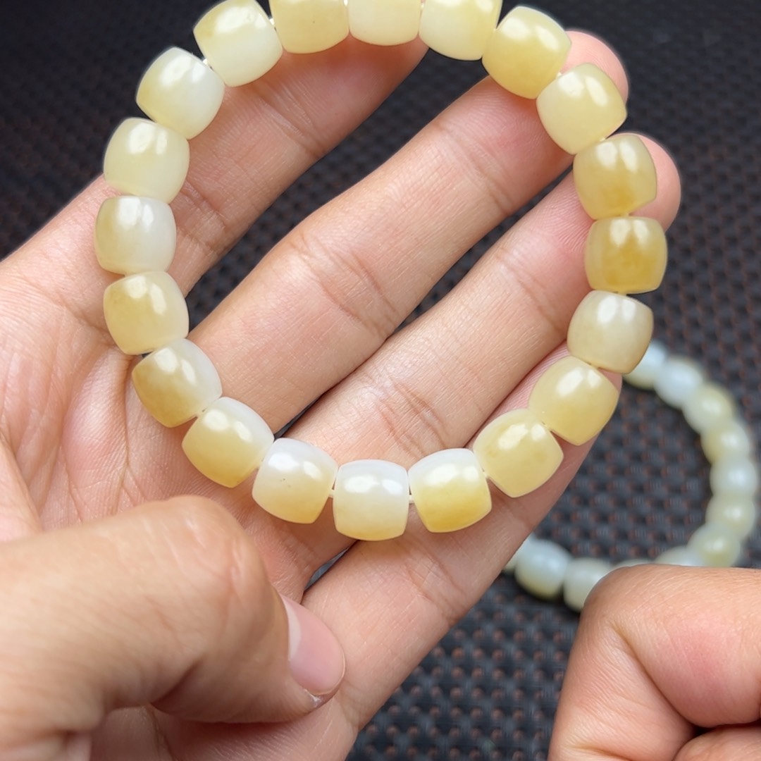 和田玉手链未镶嵌