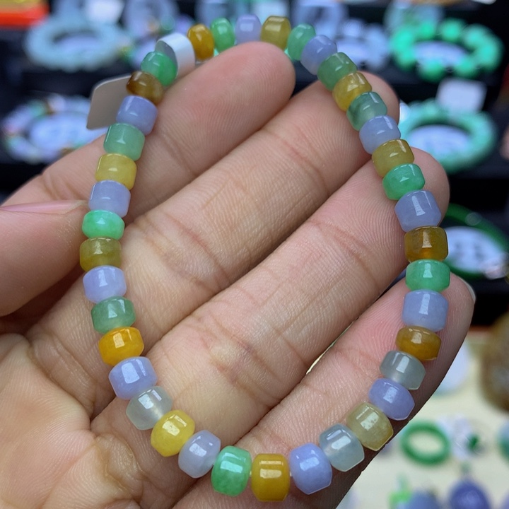 翡翠手链未镶嵌翡翠 5.5 