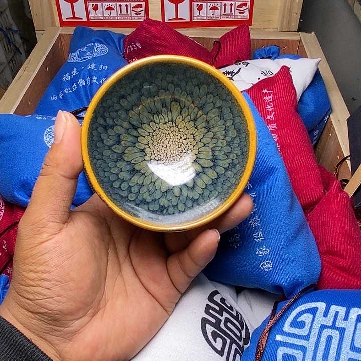 茶盏建盏喝茶主人杯茶杯