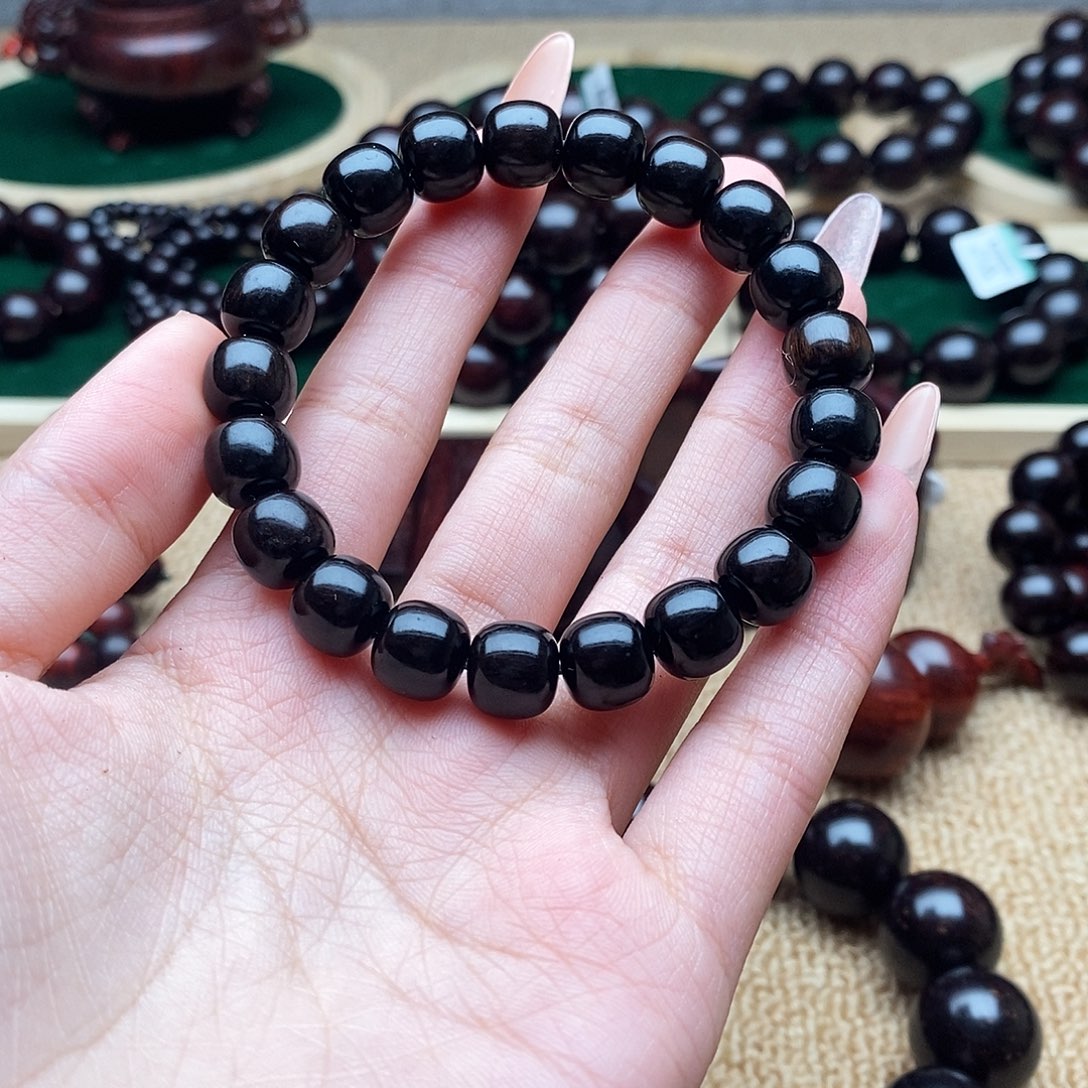 檀香紫檀（小叶紫檀）手串/手链紫光檀