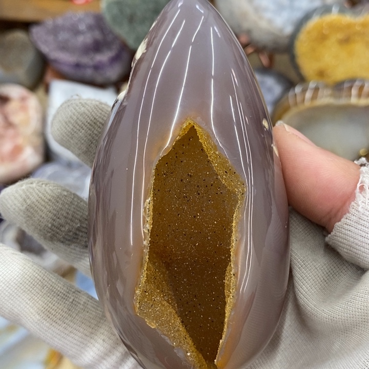 珠宝半成品紫晶未镶嵌