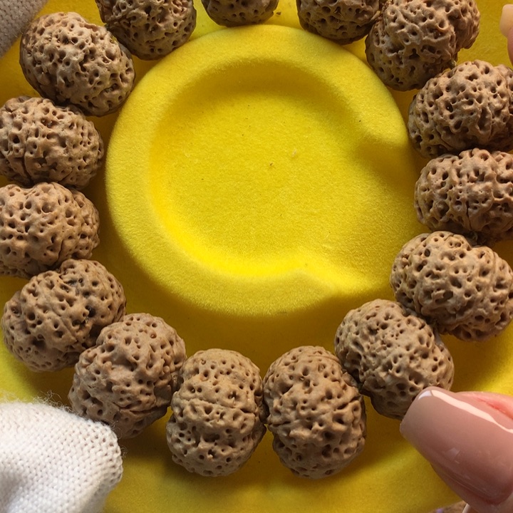 吊坠金刚菩提21尺寸六芒星超头