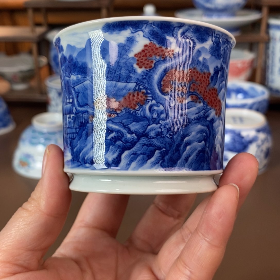 景德镇陶瓷手工手绘