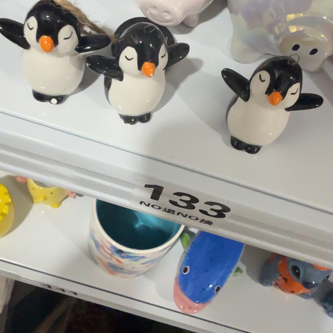 其他陶企鹅挂件。。。。