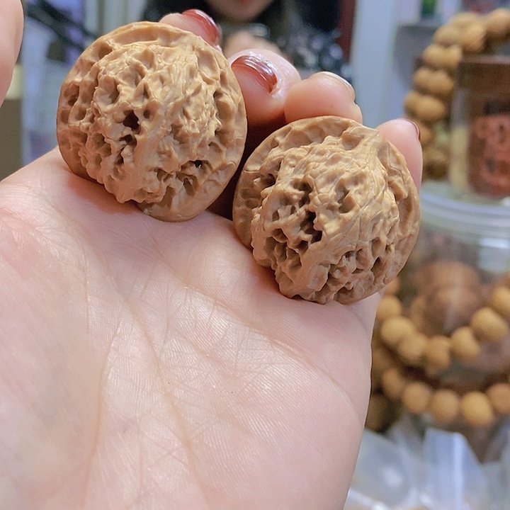 【闪购商品】文玩核桃手串35.5苹果迷你