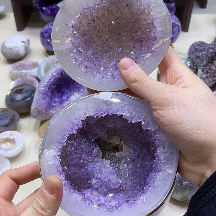 紫晶摆件未镶嵌彩***去摆件764