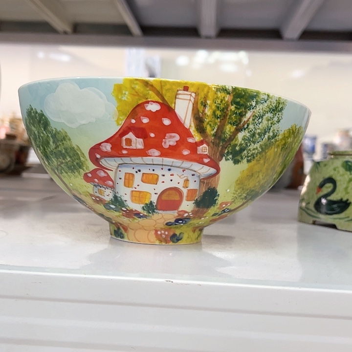 陶景德镇釉下手绘陶瓷 