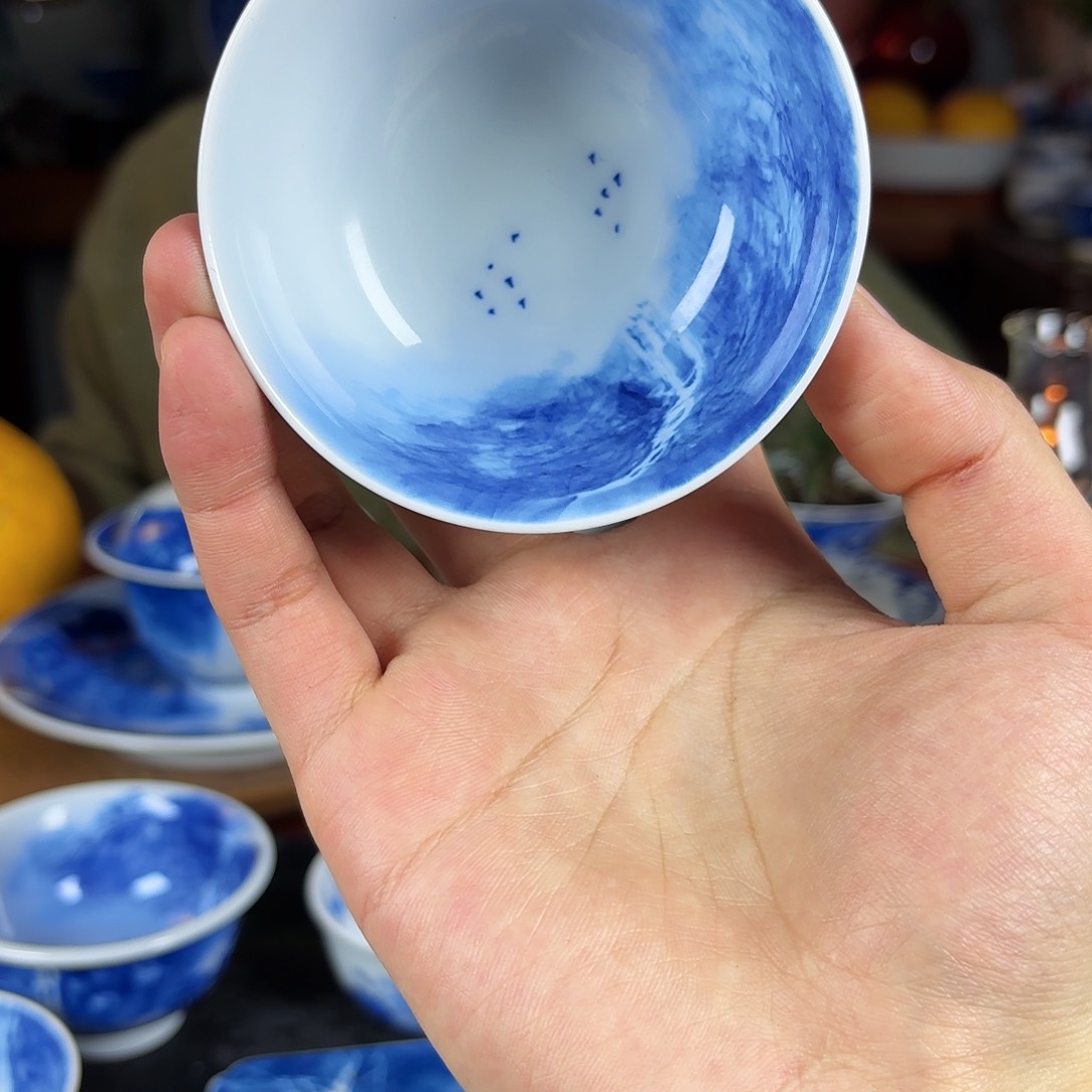 风**藏王庆龙老师手绘陶瓷