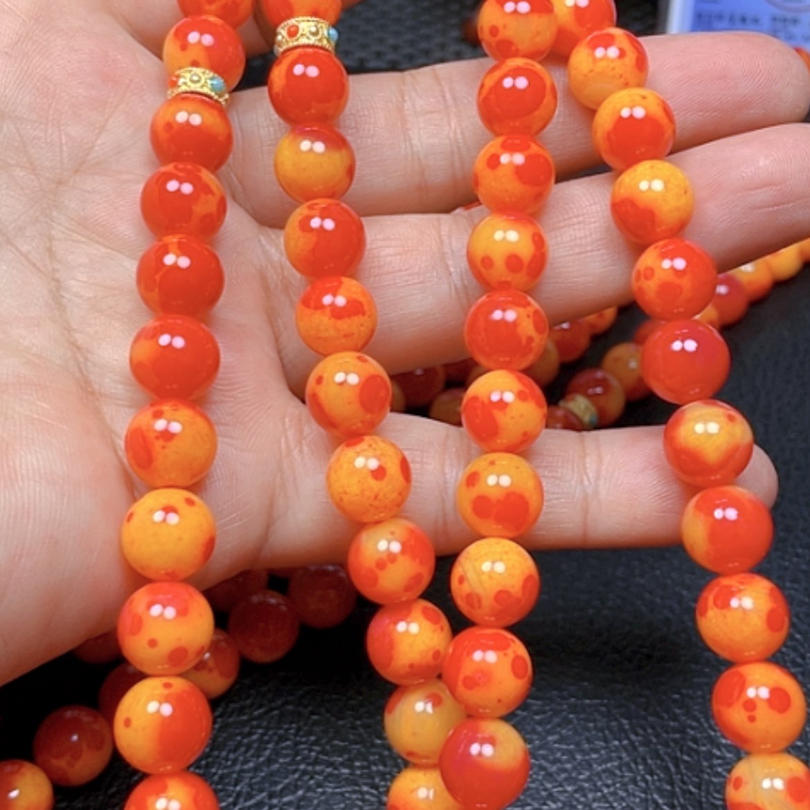 【闪购商品】未镶嵌颈饰玛瑙/玉髓肉灵芝项10