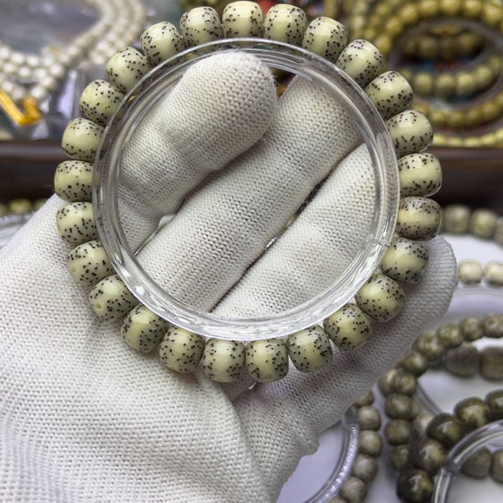 @***绍手串星月菩提9✖️8一线天