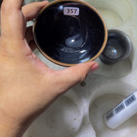 茶盏原矿原釉柴烧建盏