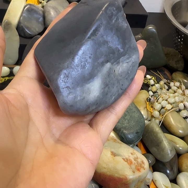 壁***发和田玉（糖玉）未镶嵌挂件