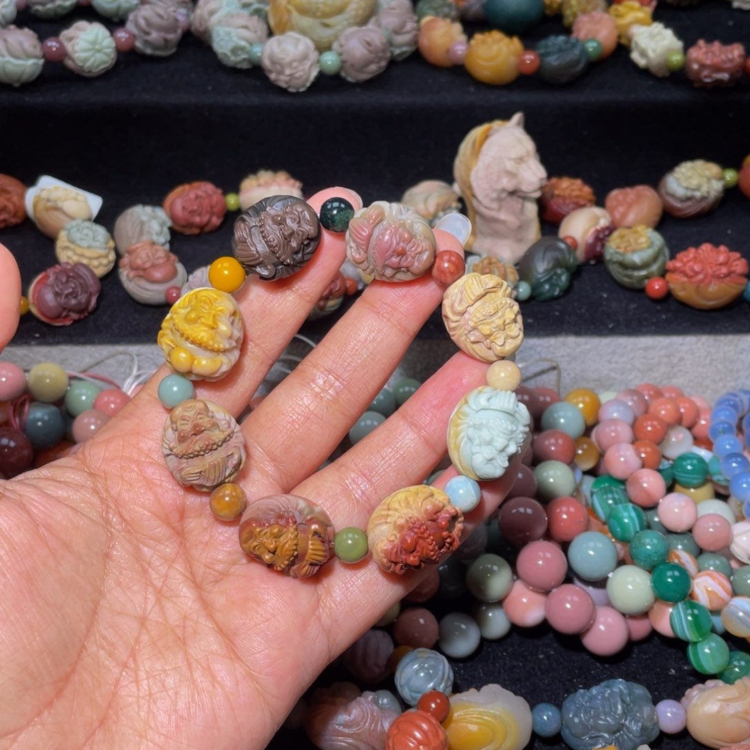 石英质玉未镶嵌手链