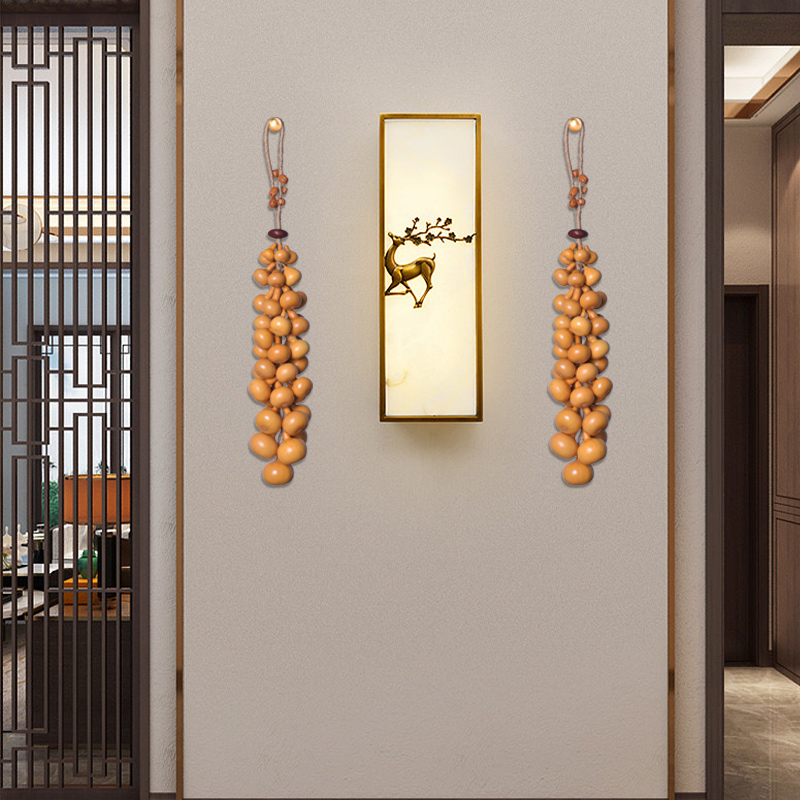 45颗钱袋子独霸小葫芦串招财纳福店铺装饰挂件