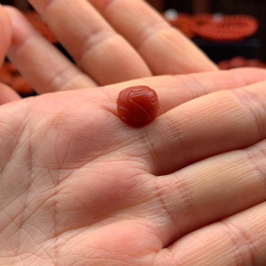 南红玛瑙手串未镶嵌狼****休