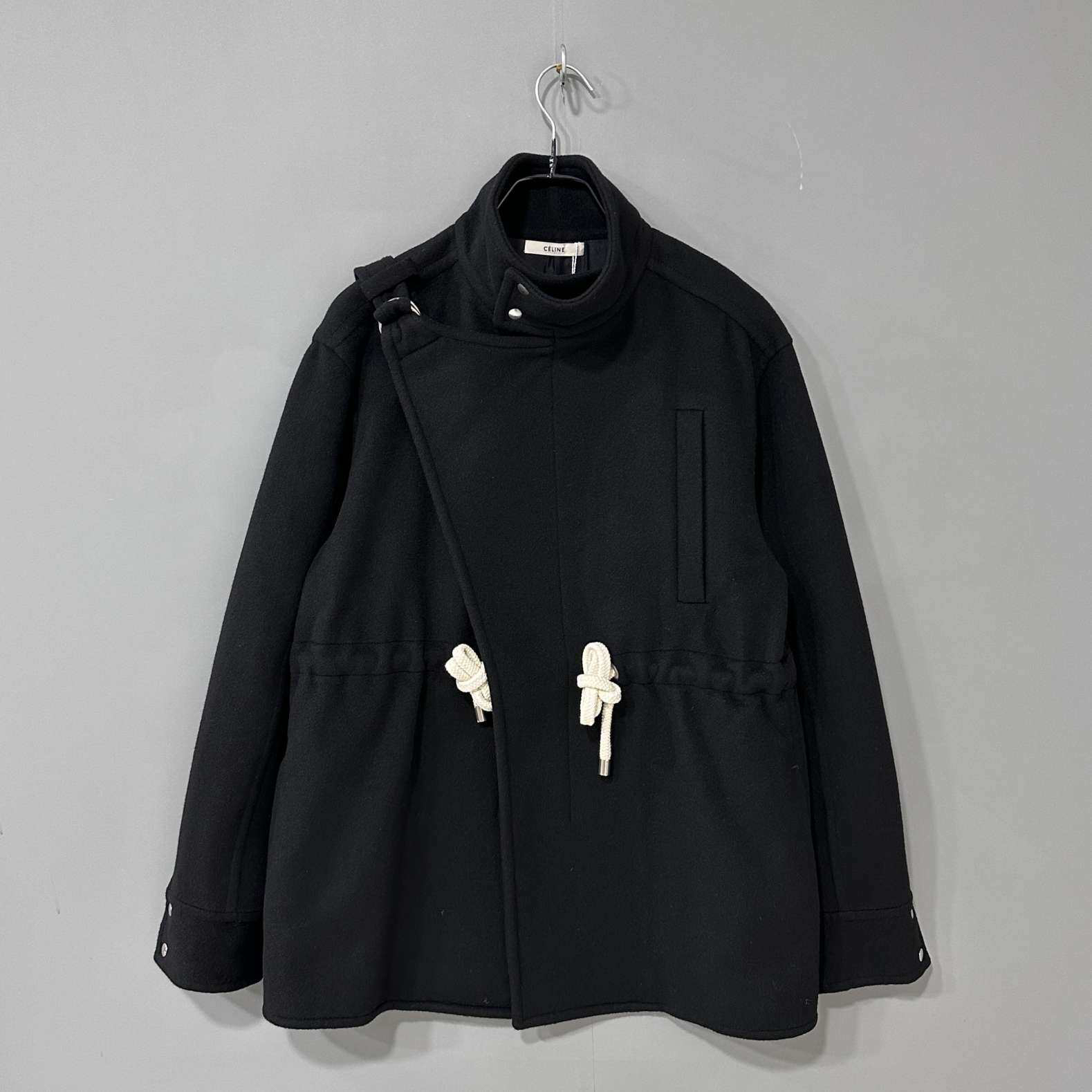 99新 Celine/思琳 old celine高定厚羊绒大衣/34码/08437